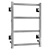 Electric Towel Warmer J Plaza 3D model small image 3