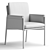 Ergonomic Zenit Chair by Turri 3D model small image 6