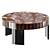 Modern Marquetry Folk Table 3D model small image 1