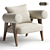 Luxury Ghibli Armchair Model 3D model small image 7
