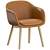 Muuto Wood Fiber Conference Armchair 3D model small image 5