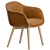 Muuto Wood Fiber Conference Armchair 3D model small image 7