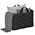 Molteni&C Boulogne Woven Basket 3D model small image 1