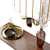 Elegant Decor Set Mirrors 3D model small image 2