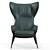 Modern Cassina P22 Armchair Model 3D model small image 3