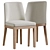  Modern Farmhouse Table Set 3D model small image 2