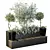 Urban Green Benches 3D Collection 3D model small image 1