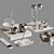 Modern Decor Set NG10 3D model small image 4