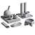 Modern Decor Set NG10 3D model small image 5
