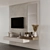 Modern Bedroom Furniture Set Contemporary 3D model small image 2