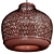 Bamboo Pendant Lamp Handmade Ø45 3D model small image 6