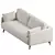 Leri Bucle White Sofa Model 3D model small image 2
