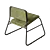 Modern LINNEBÄCK Chair, IKEA 3D model small image 5