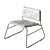 Modern LINNEBÄCK Chair, IKEA 3D model small image 7