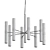 Sophisticated Chandelier Model for VRay 3D model small image 3