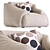 DS-705 London Sofa Bed 3D model small image 4