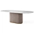  Modern Dining Set with Waterton Armchair 3D model small image 8