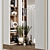 Elegant Neoclassical Modular Wardrobe 3D model small image 4