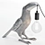Tropical Toucan Table Lamp 3D model small image 2
