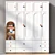 Kids Wood Armoire 3-in-1 3D model small image 3