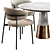 Vex Marble Table: Elegant Design 3D model small image 4