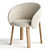 Modern Wood Chair by Miniforms 3D model small image 2