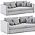 Burton James 649 Sofa: 2015 Evolution 3D model small image 5