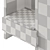 Modular Entryway Furniture Set 3D model small image 6