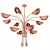 Elegant Arcus Chandelier -12 Lights 3D model small image 2
