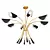 Arcus 8-Light Chandelier, 115cm Diameter 3D model small image 1