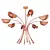 Arcus 8-Light Chandelier, 115cm Diameter 3D model small image 2