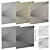 3D Wall Panels Pack - 5 Textures 3D model small image 2