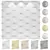 3D Wall Panels Pack - 5 Textures 3D model small image 8