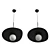 Flow Metal Pendant Lamp etermine 3D model small image 3