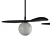 Flow Metal Pendant Lamp etermine 3D model small image 5