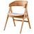 Contemporary WATERTON ARMCHAIR 55x61x80 cm 3D model small image 2