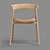 Modern Gaudi Chair with Turbosmoth 3D model small image 2