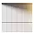 Stylish Modern Wardrobe Furniture 3D model small image 1