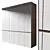 Stylish Modern Wardrobe Furniture 3D model small image 2