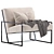 Marsden 1 Armchair: Stylish Comfort 3D model small image 3