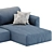 Bayvin Corner Sofa Set 3D model small image 4