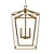 Vintage Charm Ceiling Light Fixture 3D model small image 2