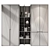 Contemporary Decor Cabinet GHS-2439 3D model small image 2