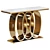 Oslo Console in Metal/Marble 3D model small image 1