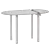 Sleek ORIT Table by Adrenalina 3D model small image 2