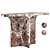 Marble T Console Calacatta Herve Langlais 3D model small image 7