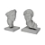  Classical Greek Busts Set 3D model small image 6