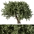 Modern Olive Tree Sculpture Display 3D model small image 1