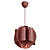 Modern White Pendant Lamp Fixture 3D model small image 1