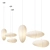 Elegant VITRA Pendant Set 3D model small image 2